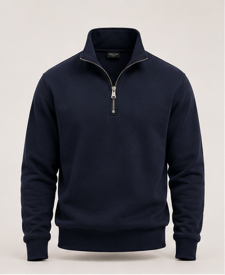 Sudadera Media Cremallera Nevada