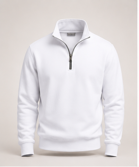 Sudadera Media Cremallera Nevada