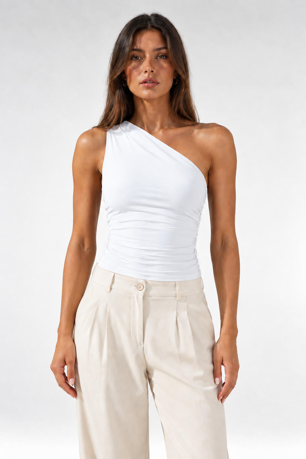 Top Asimétrico One Shoulder