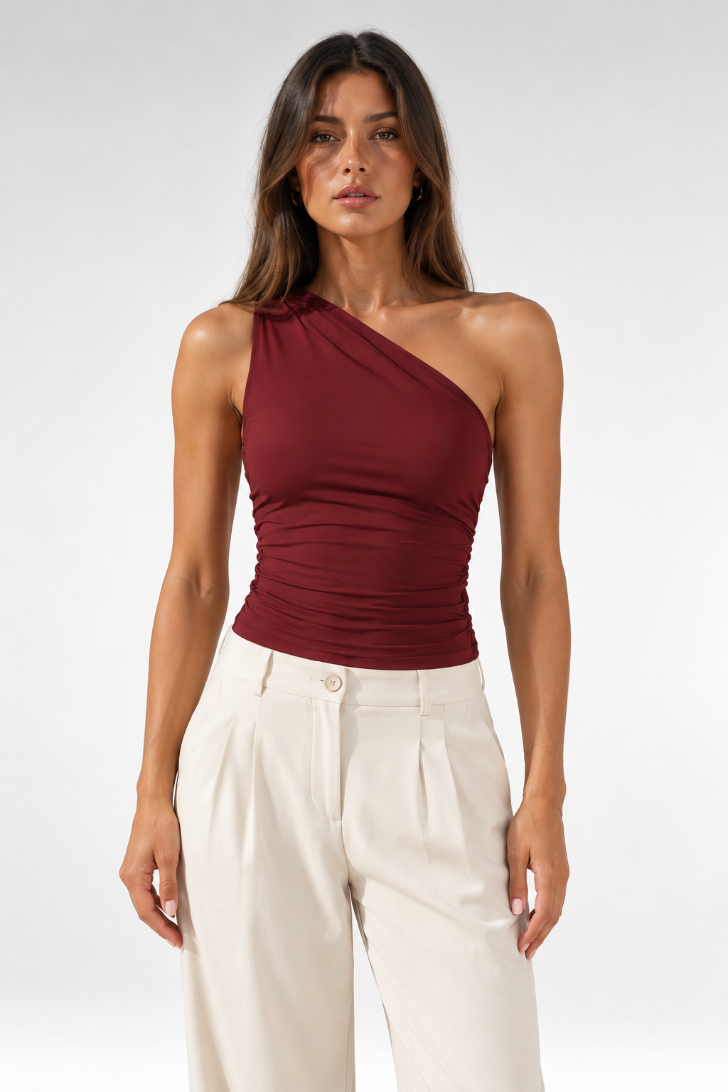Top Asimétrico One Shoulder
