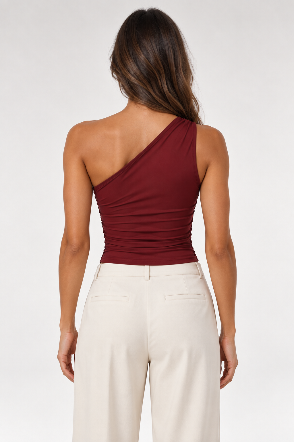 Top Asimétrico One Shoulder