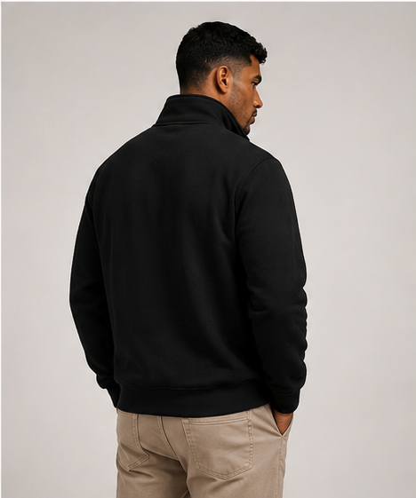 Sudadera Media Cremallera Nevada