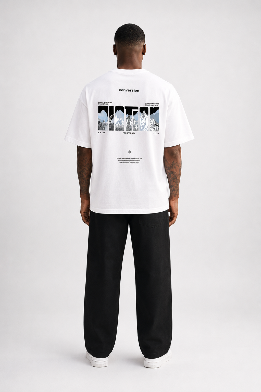 Camiseta Graphic Back Oversize
