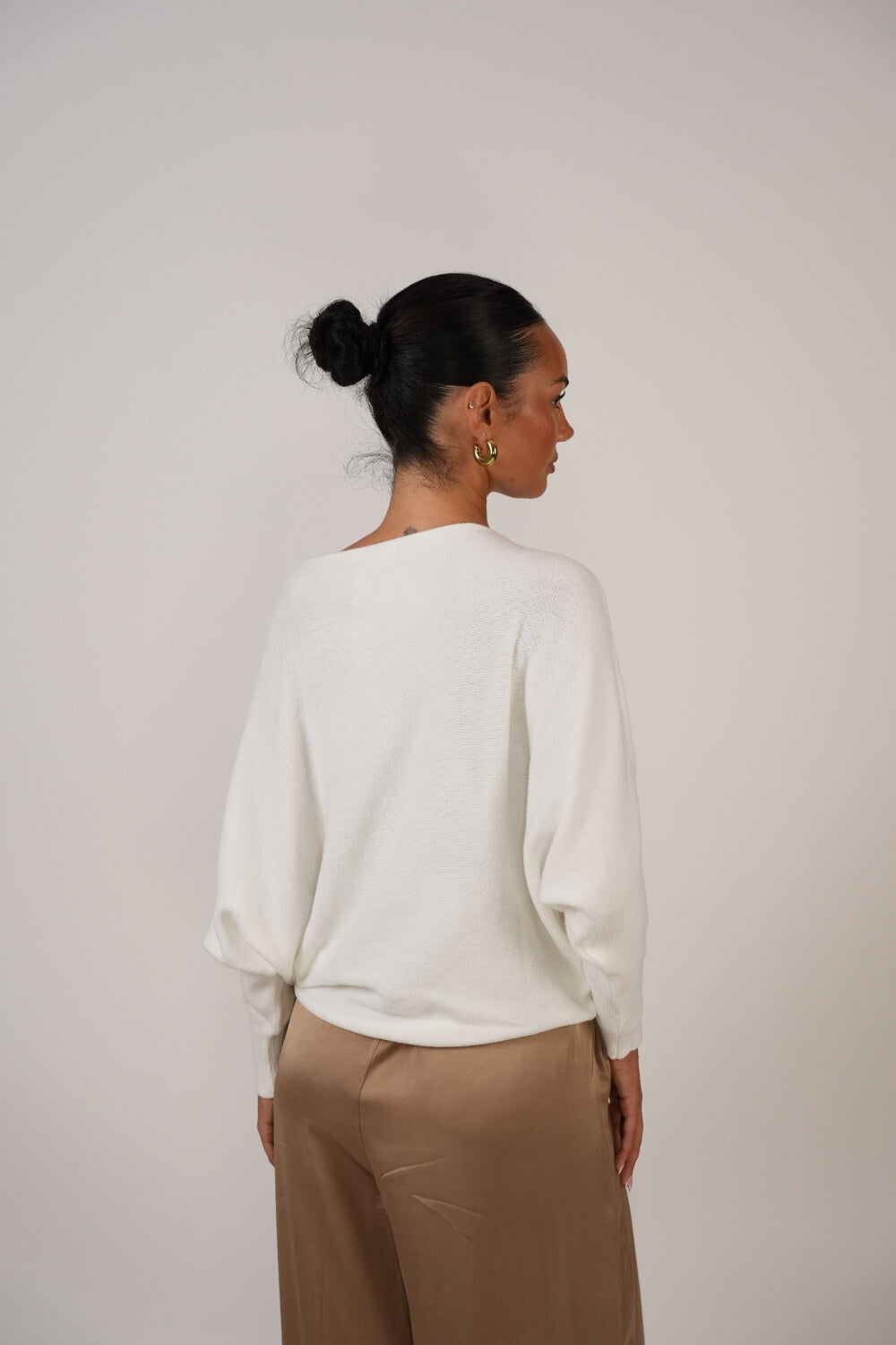 Jersey de Punto Hombros Descubiertos Leyre