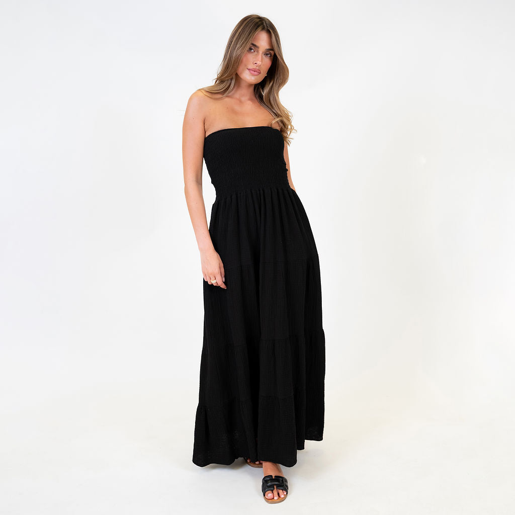 Vestido Largo Bandeau Candela
