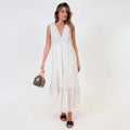 Vestido Largo Lazos en Hombros Renata