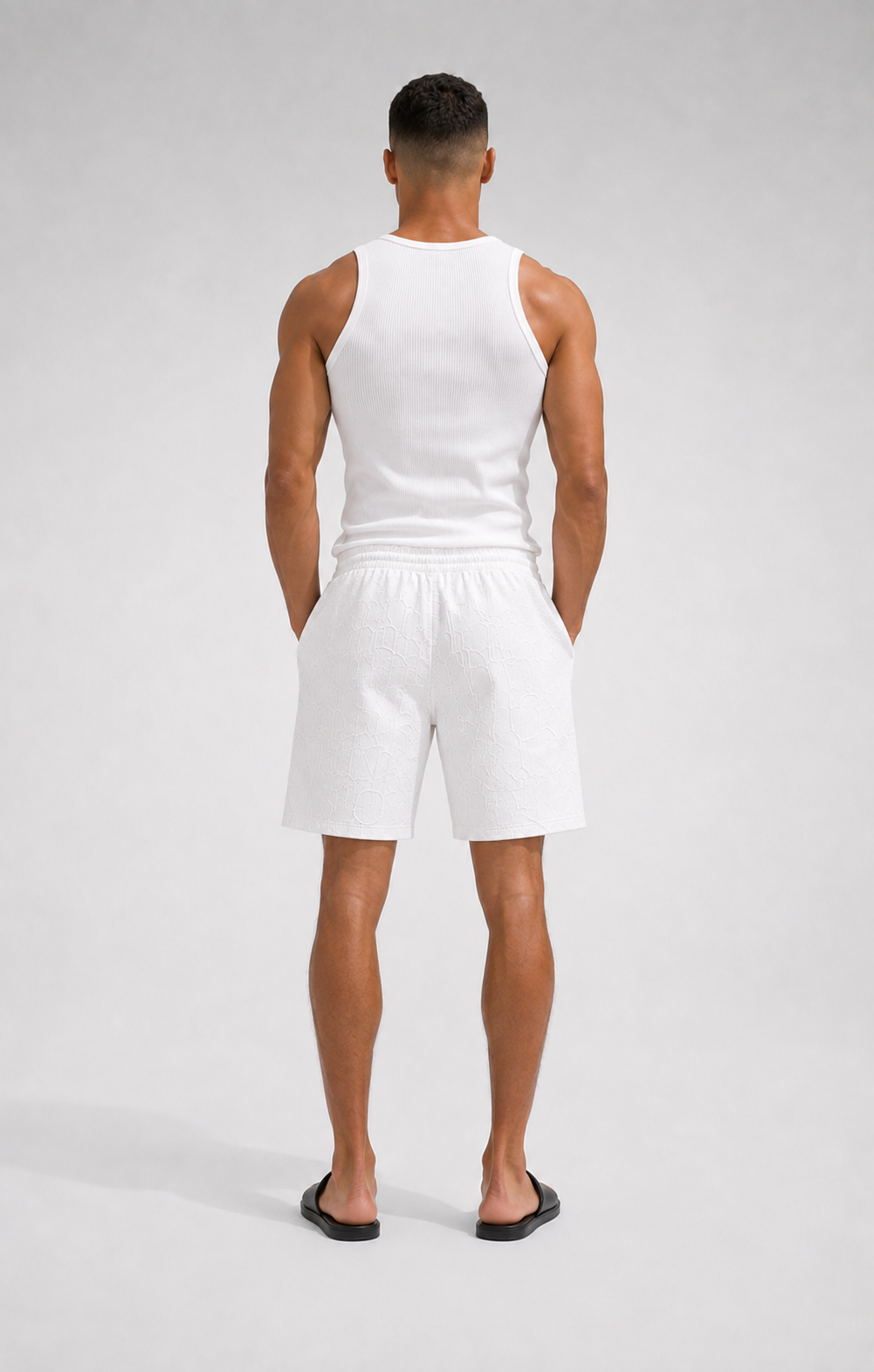 Short Embossed Resort