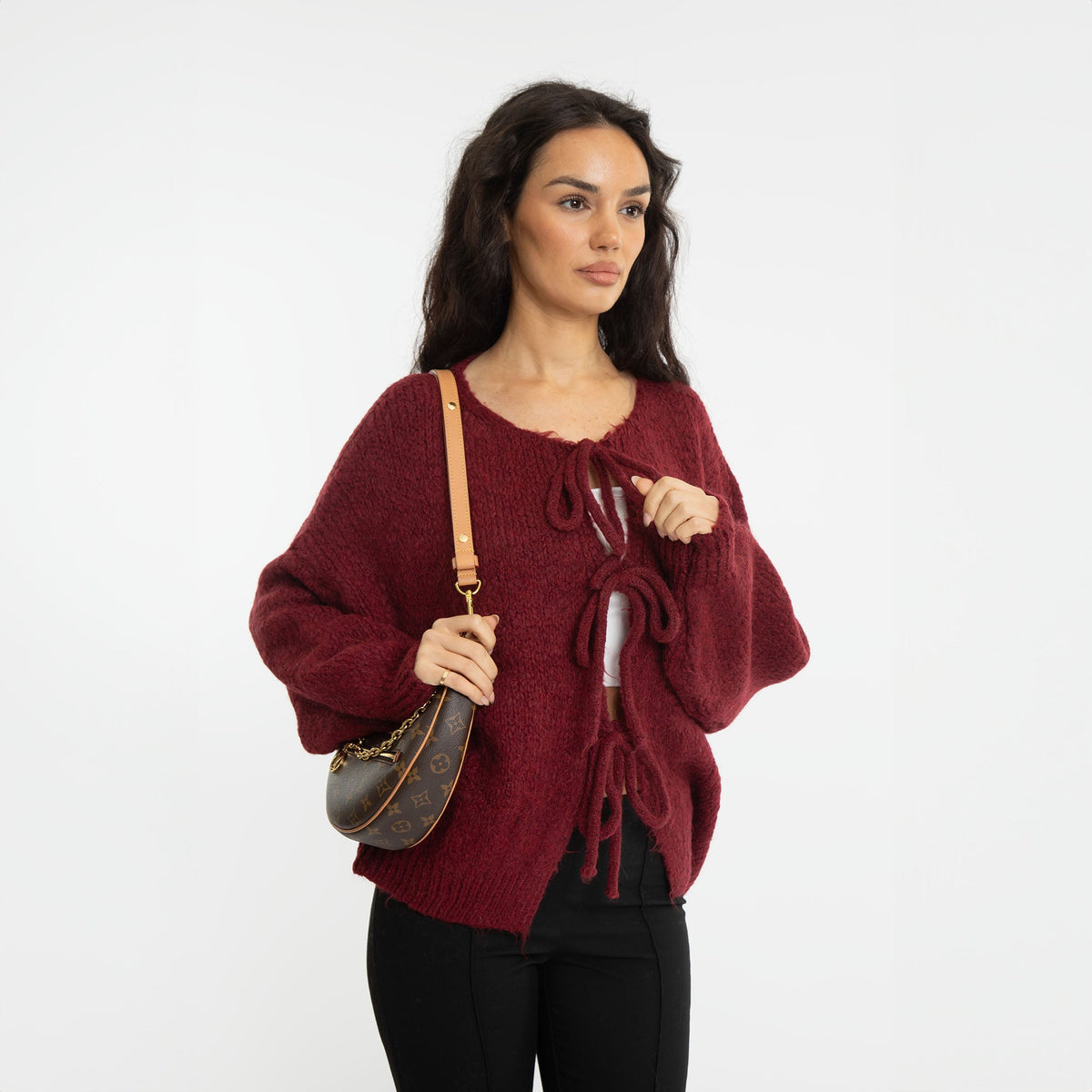 Cárdigan Oversize con Lazos Delanteros Noemí