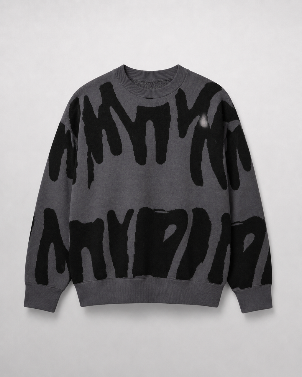 Sudadera Abstract Brush Oversize