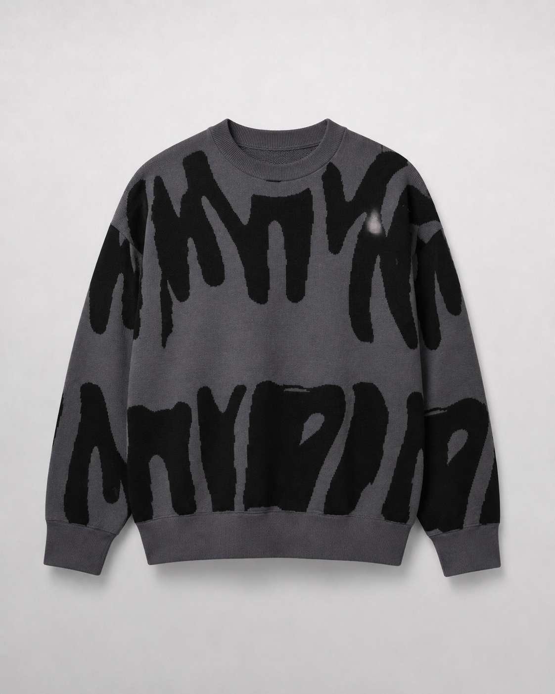 Sudadera Abstract Brush Oversize