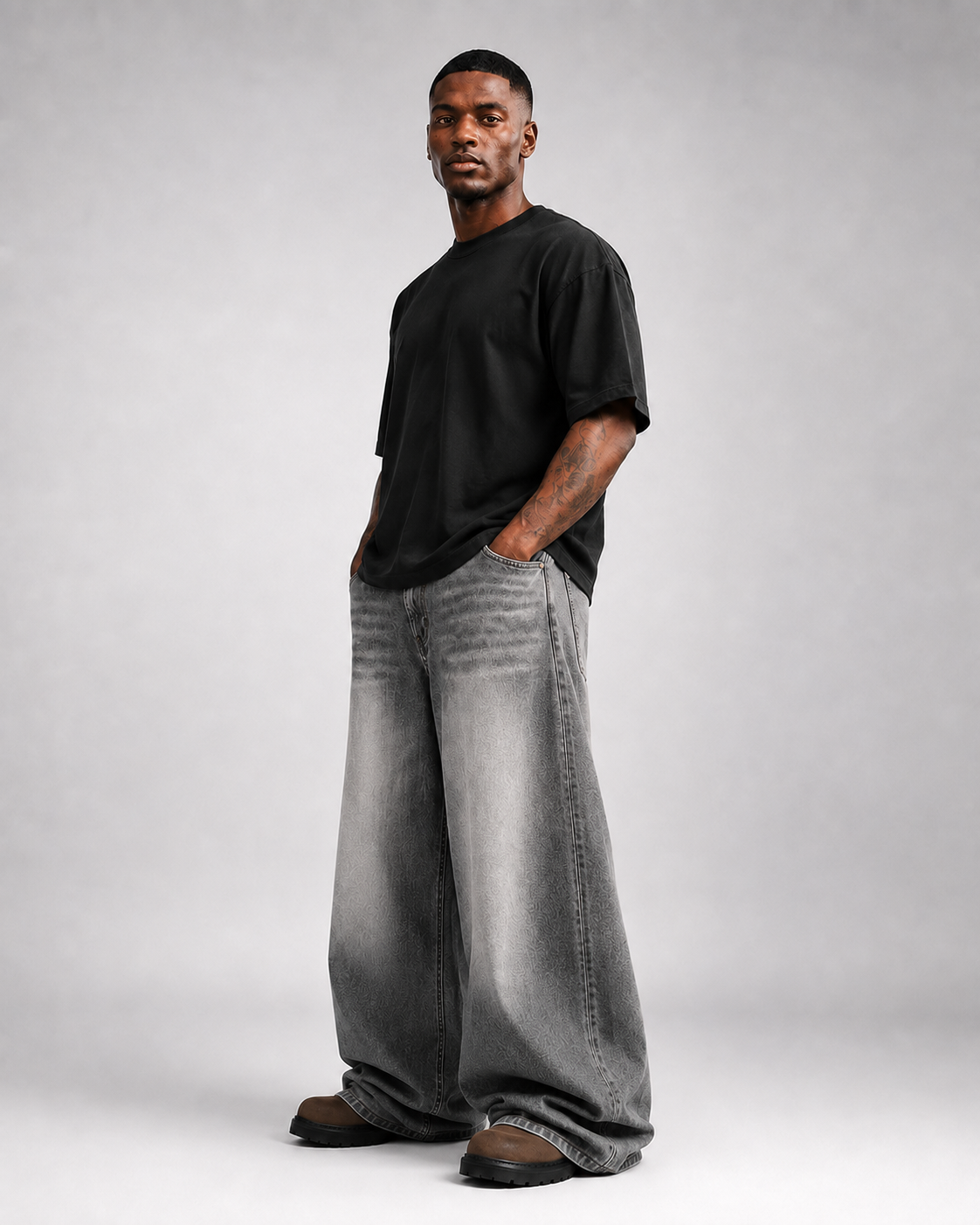 Jeans Wide Leg Light Blue