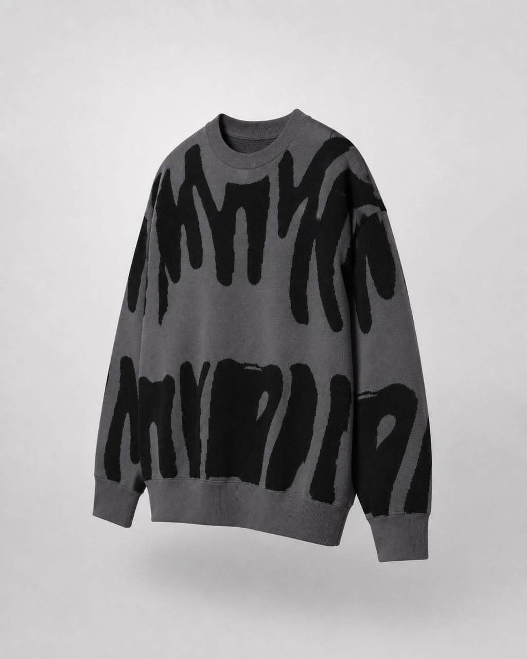 Sudadera Abstract Brush Oversize