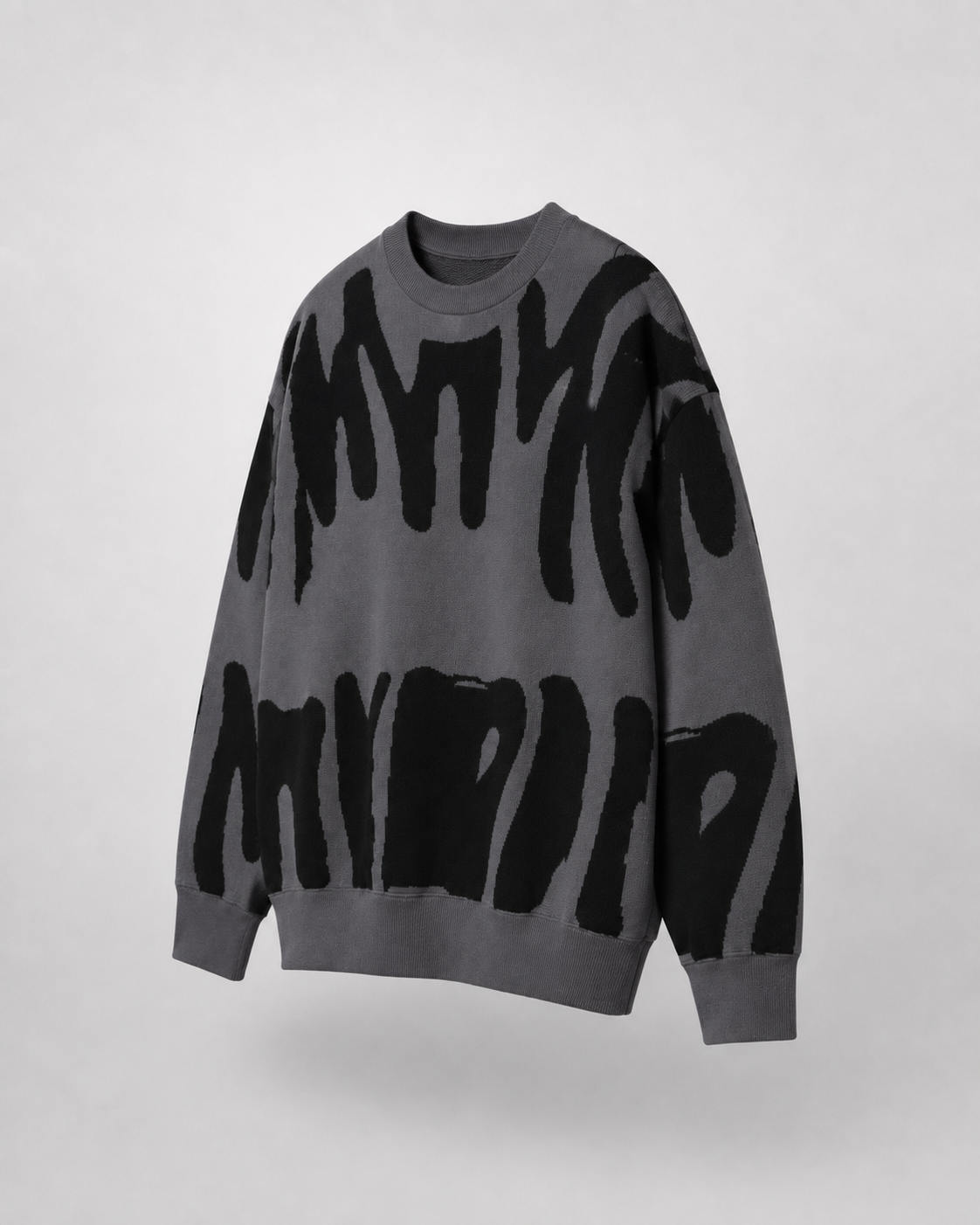 Sudadera Abstract Brush Oversize