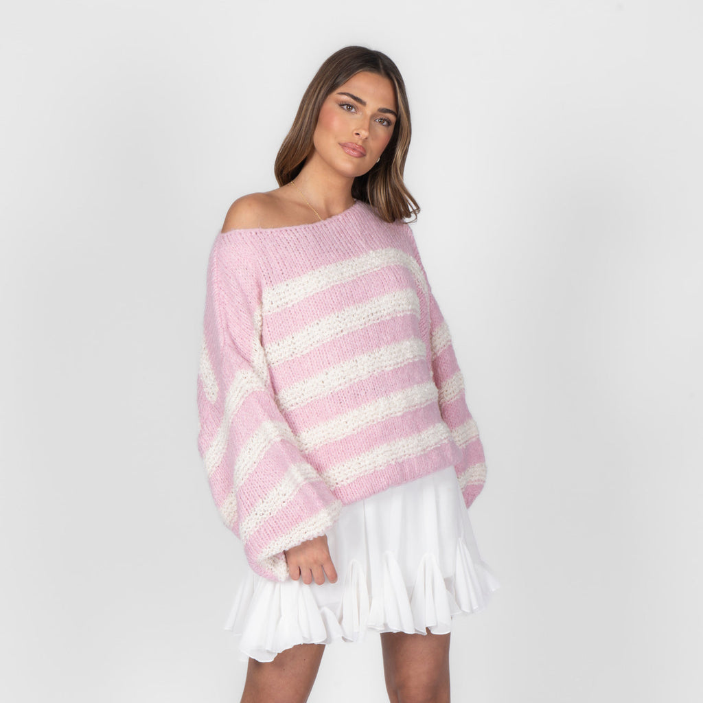 Jersey Oversize de Rayas Gabriela