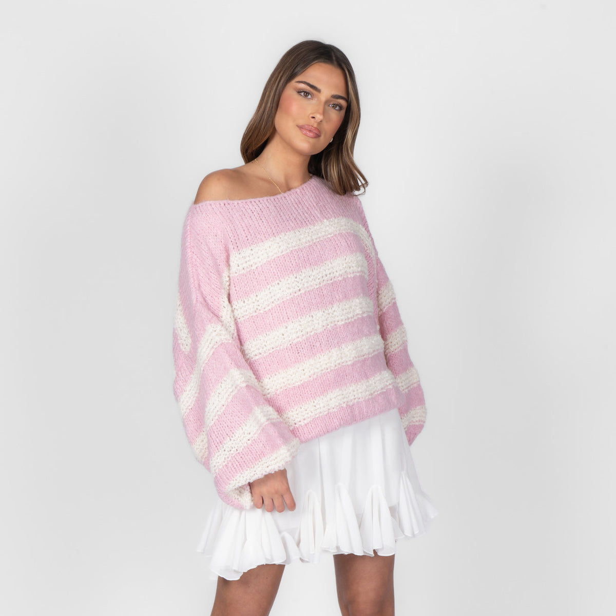 Jersey Oversize de Rayas Gabriela