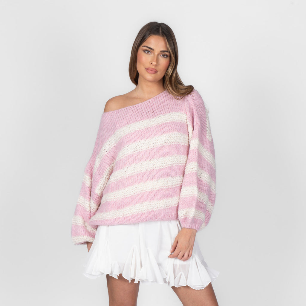 Jersey Oversize de Rayas Gabriela