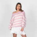 Jersey Oversize de Rayas Gabriela