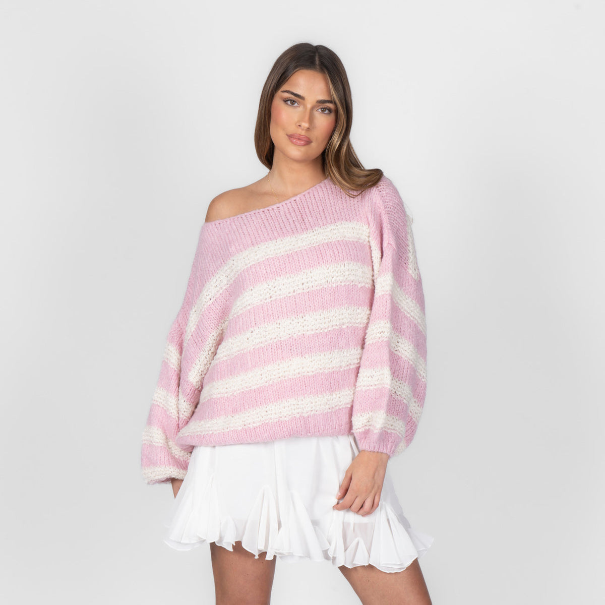 Jersey Oversize de Rayas Gabriela