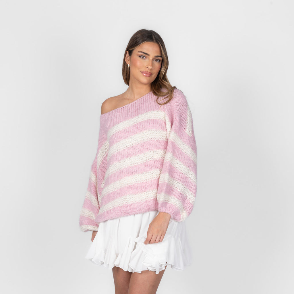Jersey Oversize de Rayas Gabriela
