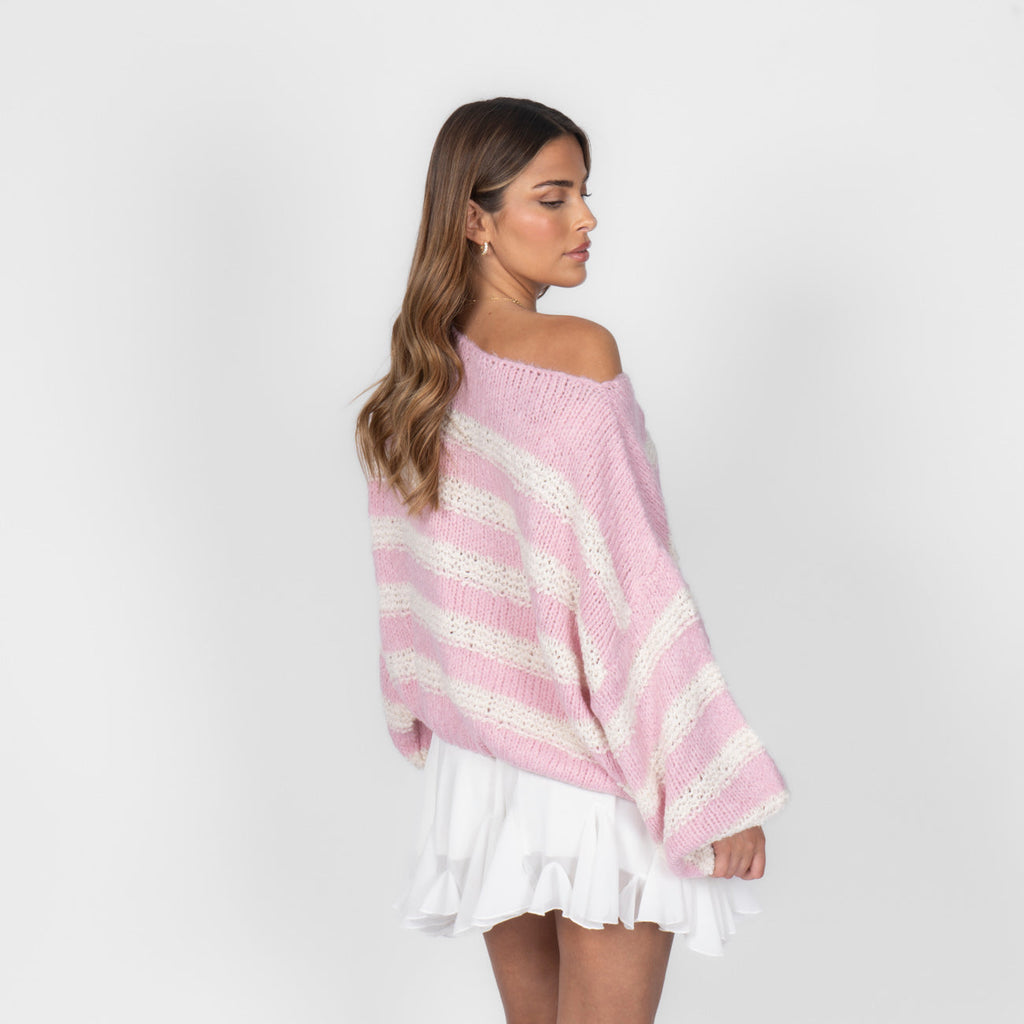 Jersey Oversize de Rayas Gabriela