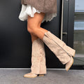 Bota Alta Western de Punta Fina Selena