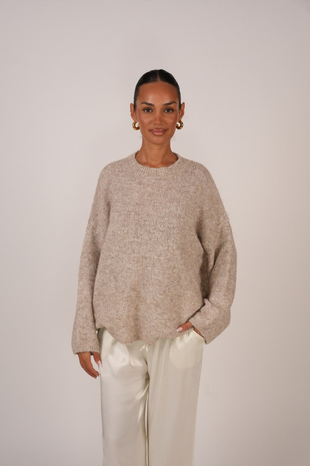 Jersey de Mini Lentejuelas Aurora