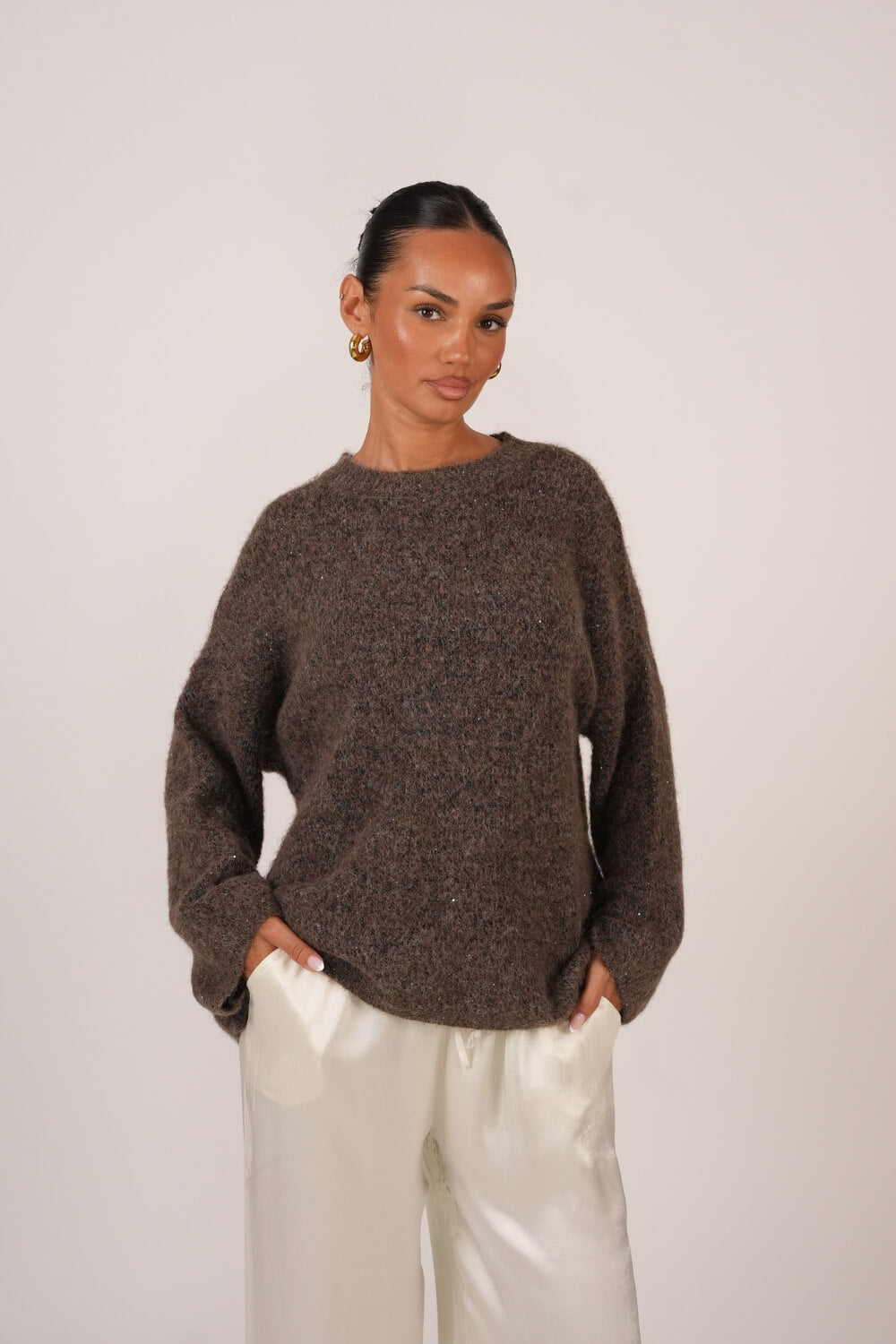 Jersey de Mini Lentejuelas Aurora