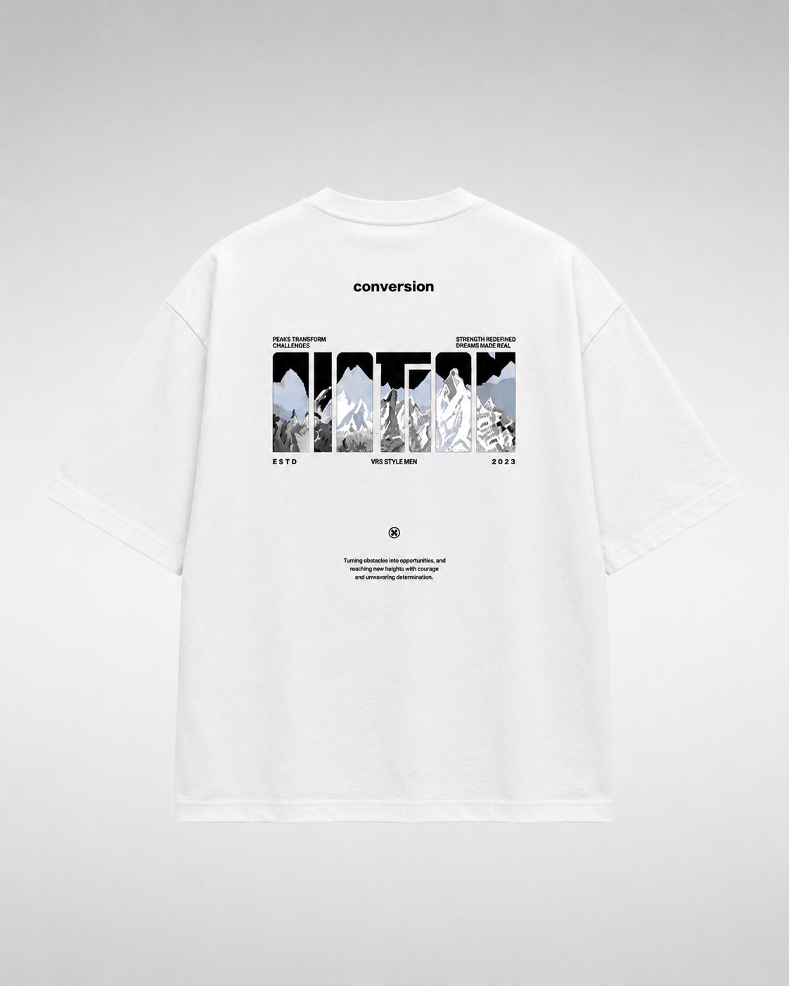 Camiseta Graphic Back Oversize