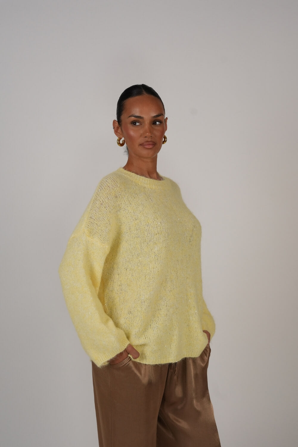 Jersey de Mini Lentejuelas Aurora