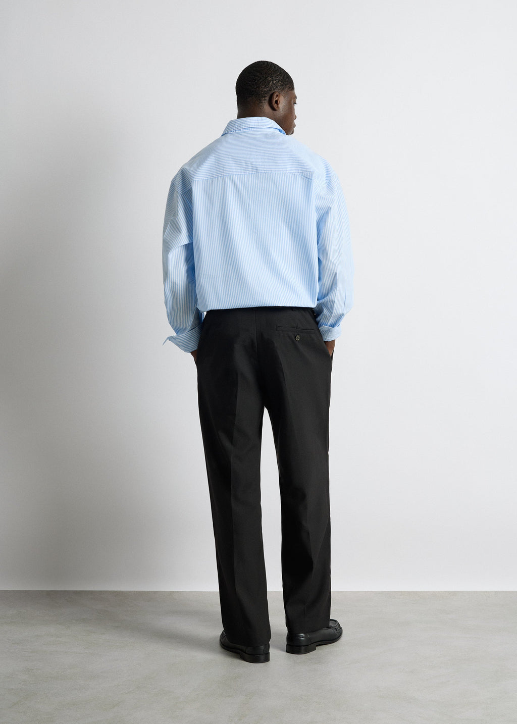 Pantalón de Vestir Recto Diego en negro, foto 5