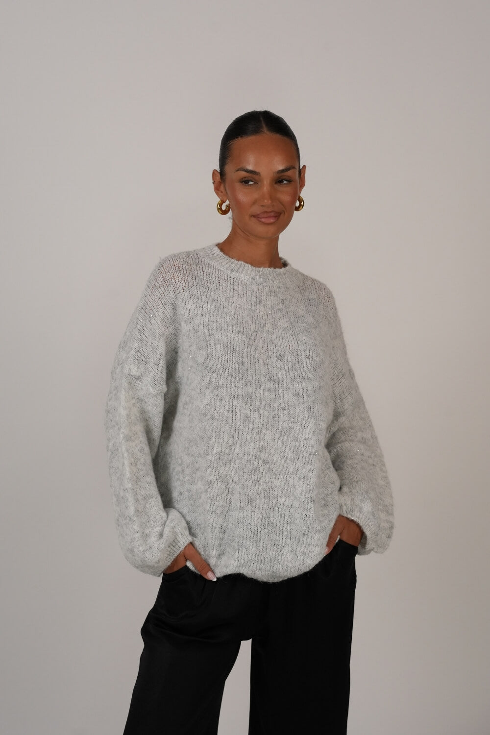 Jersey de Mini Lentejuelas Aurora