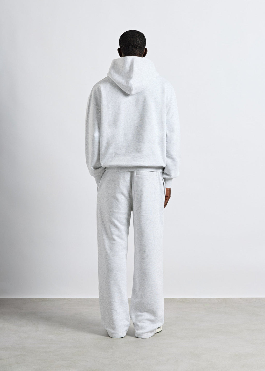 Sudadera Capucha Oversize Nil en gris ceniza, foto 5