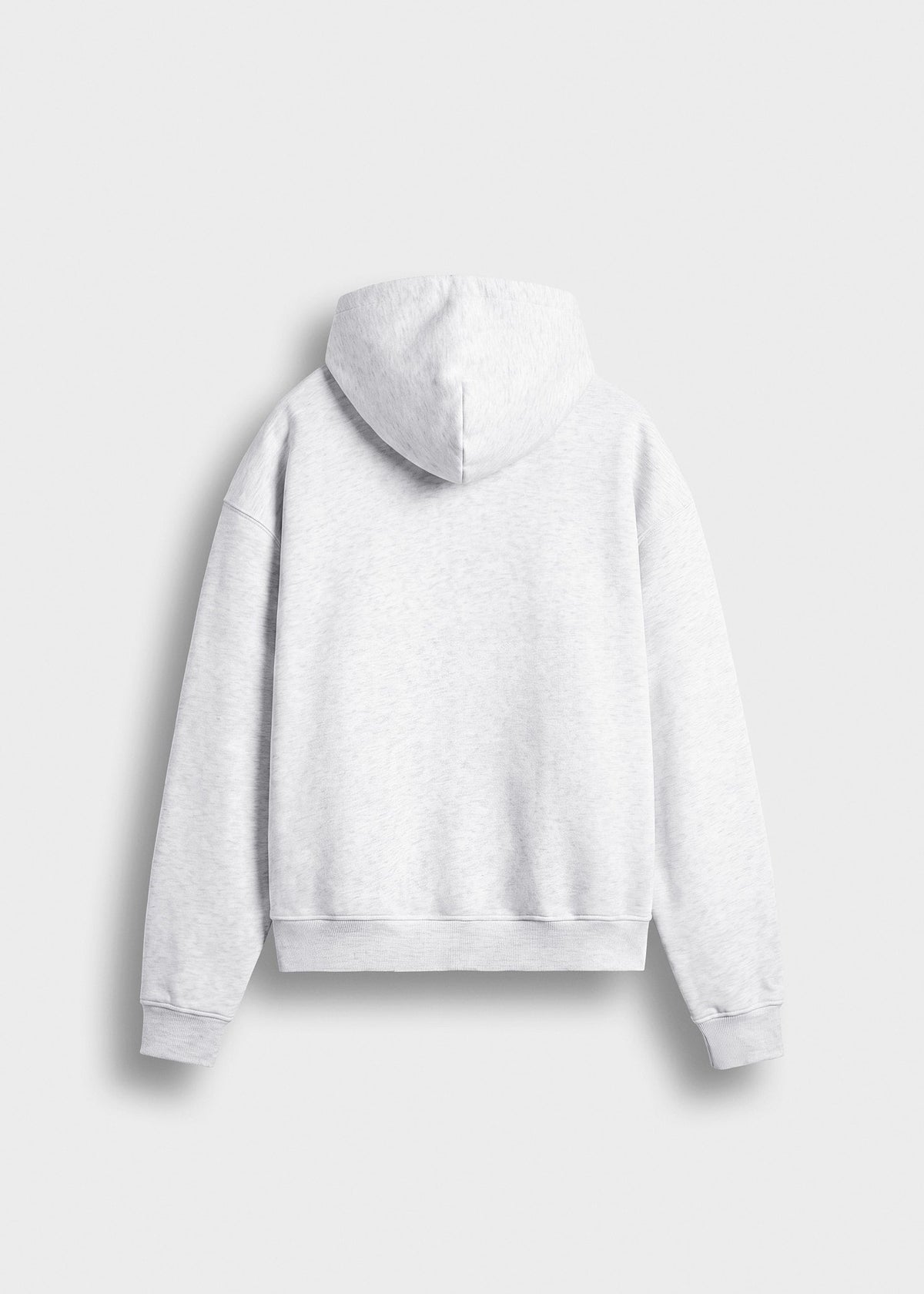 Sudadera Capucha Oversize Nil en gris ceniza, vista trasera