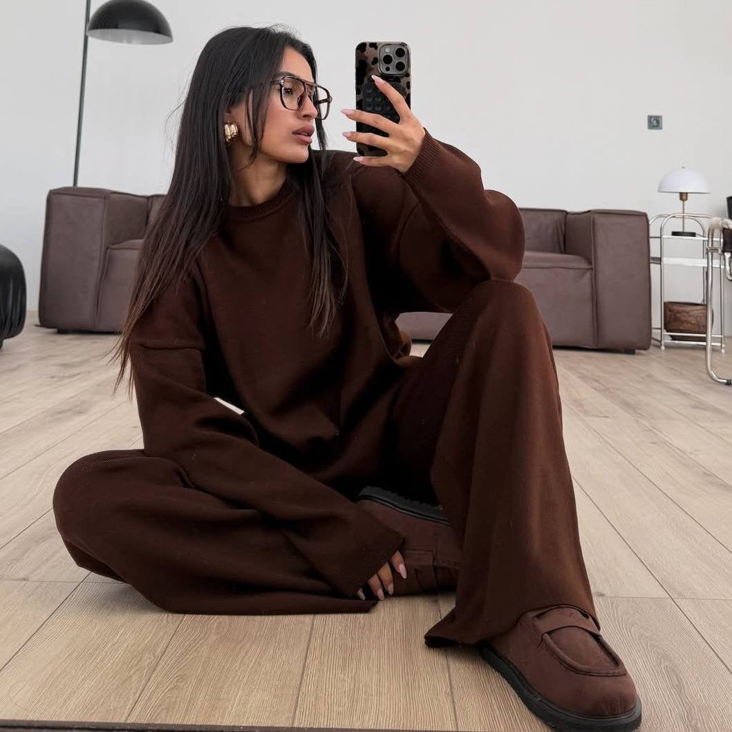 Conjunto de Punto Top y Pantalón Mónica