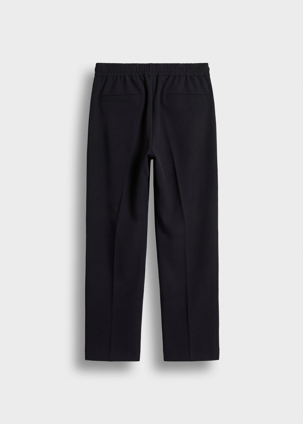 Pantalón Cintura Elástica Sergio en negro, vista trasera