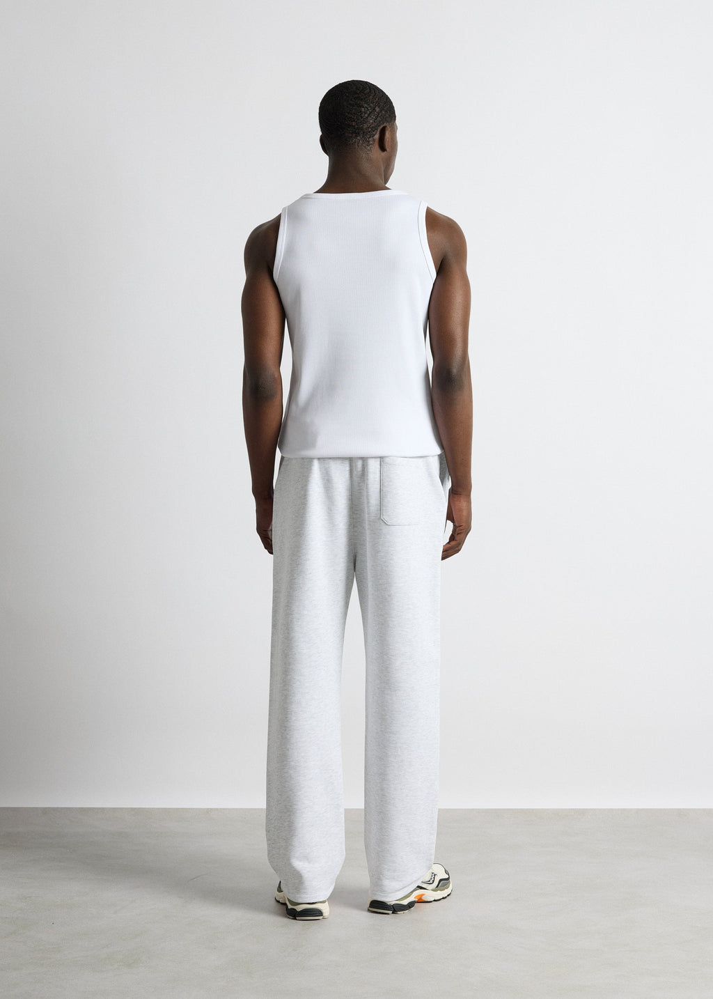 Pantalón de Chándal Recto Pablo en gris ceniza, foto 6