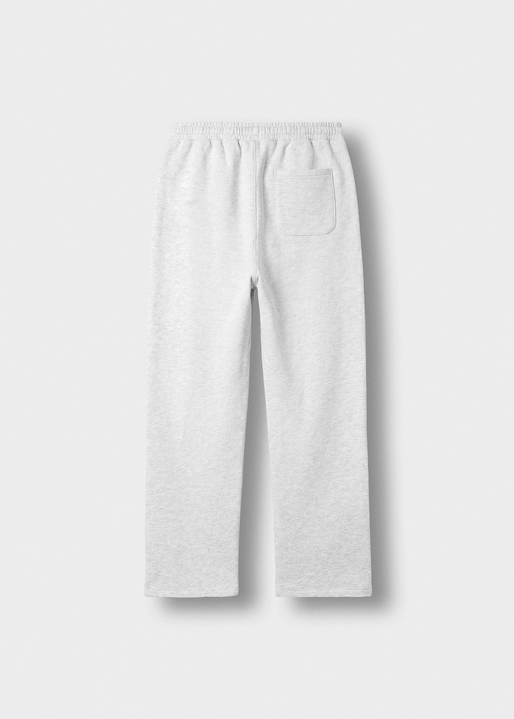 Pantalón de Chándal Recto Pablo en gris ceniza, vista trasera