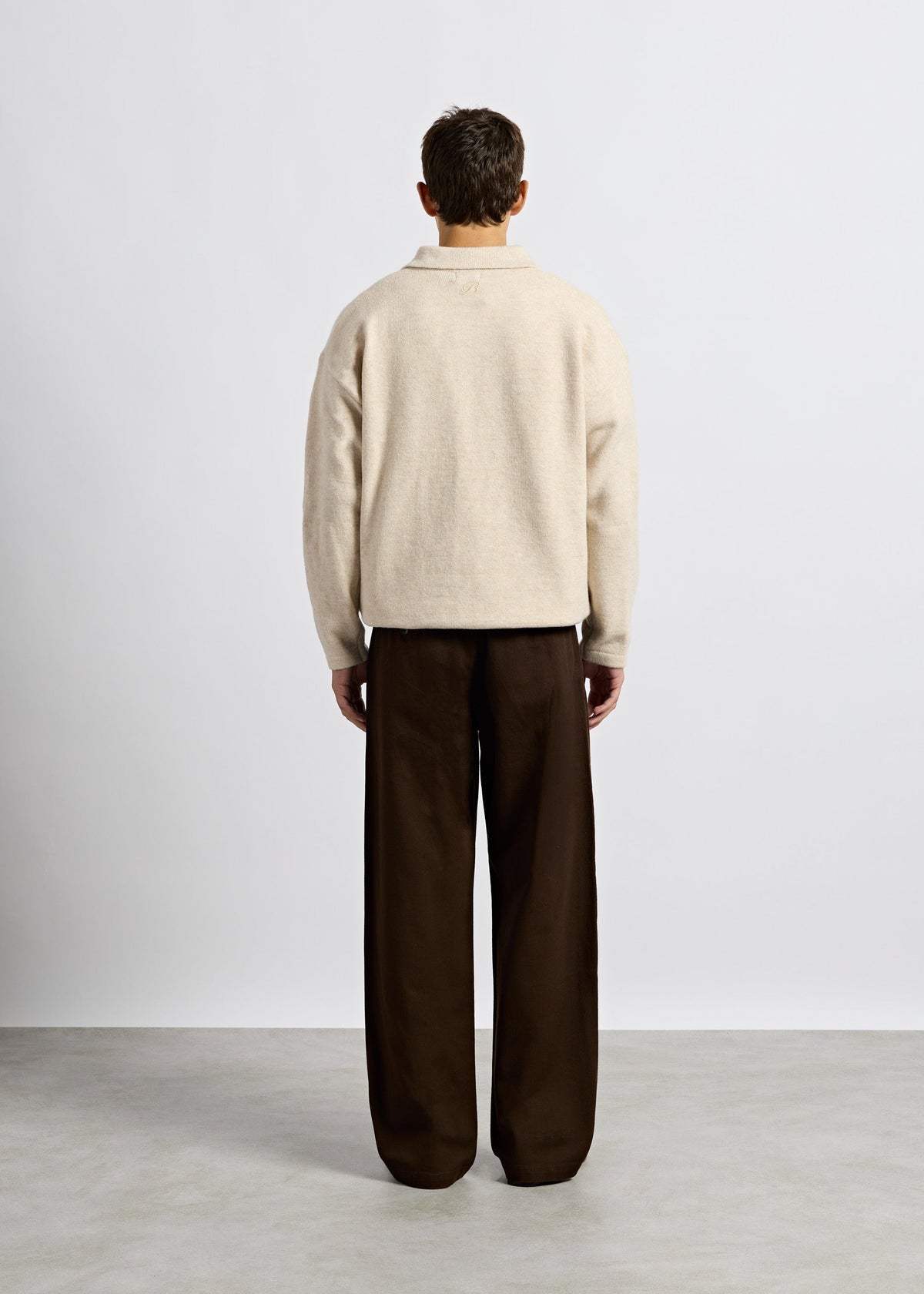 Pantalón Chino Relajado Martín en chocolate, foto 5