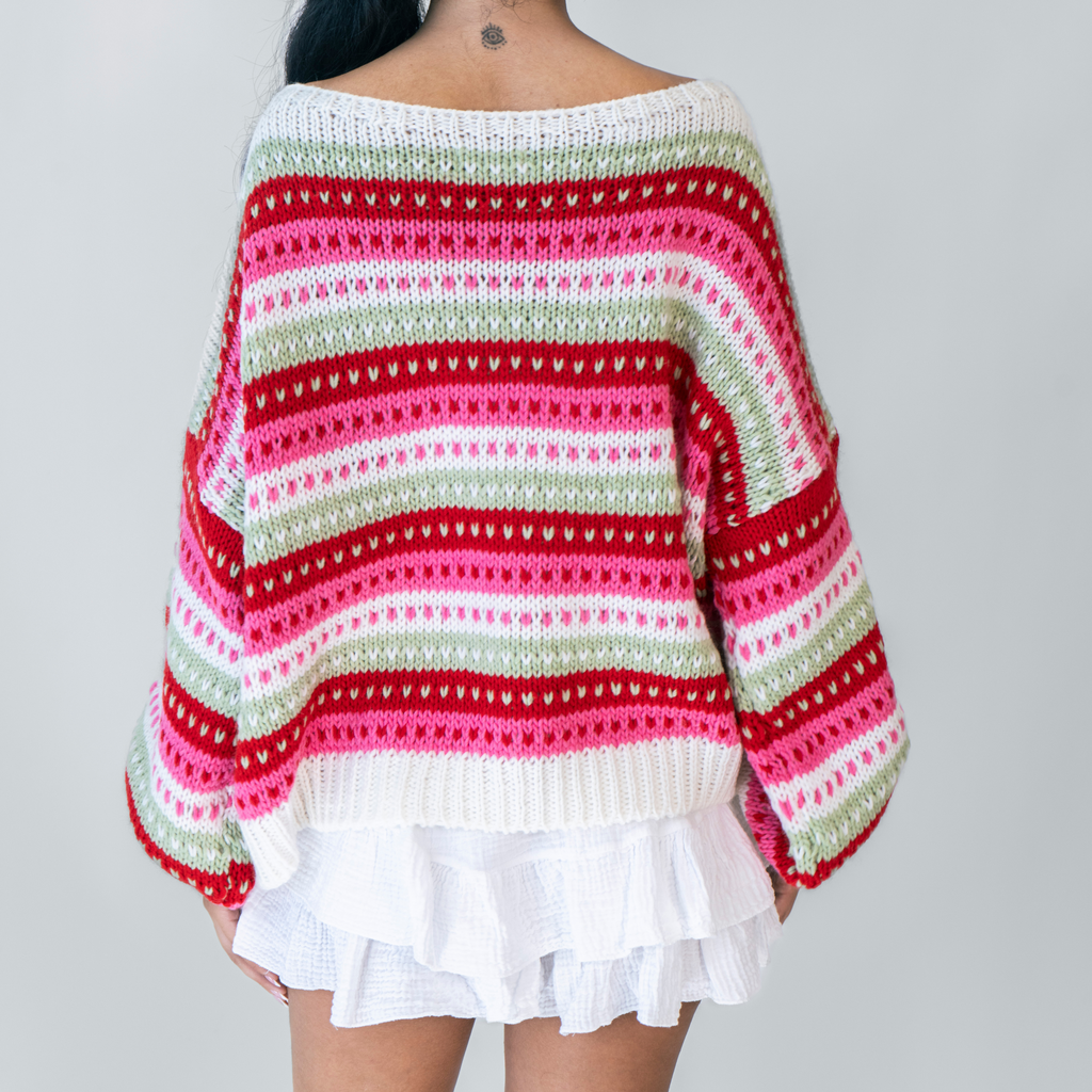 Jersey de Rayas Multicolor Ofelia