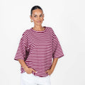 Camiseta Oversize de Rayas Alicia