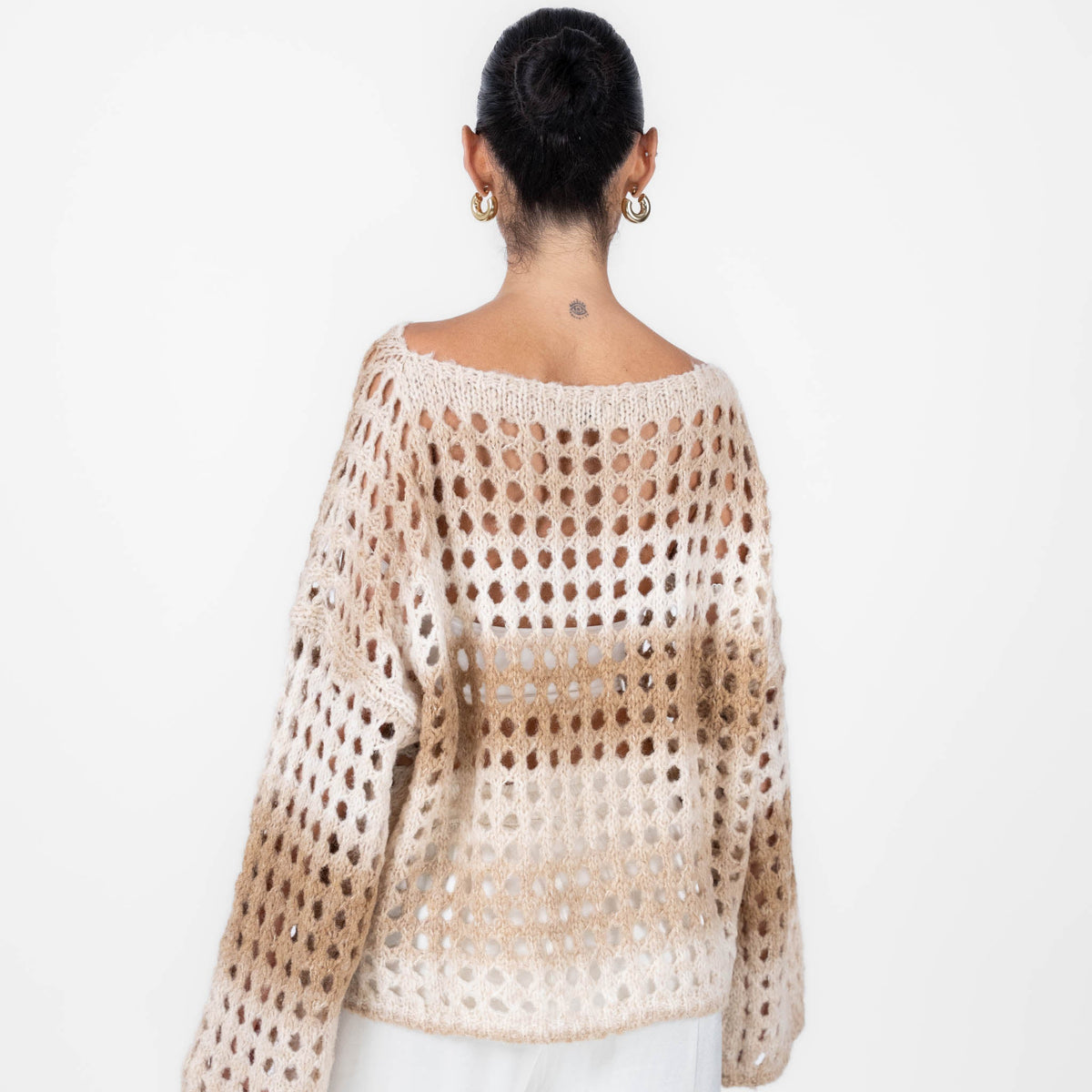 Jersey de Punto Calado Degradado Celia