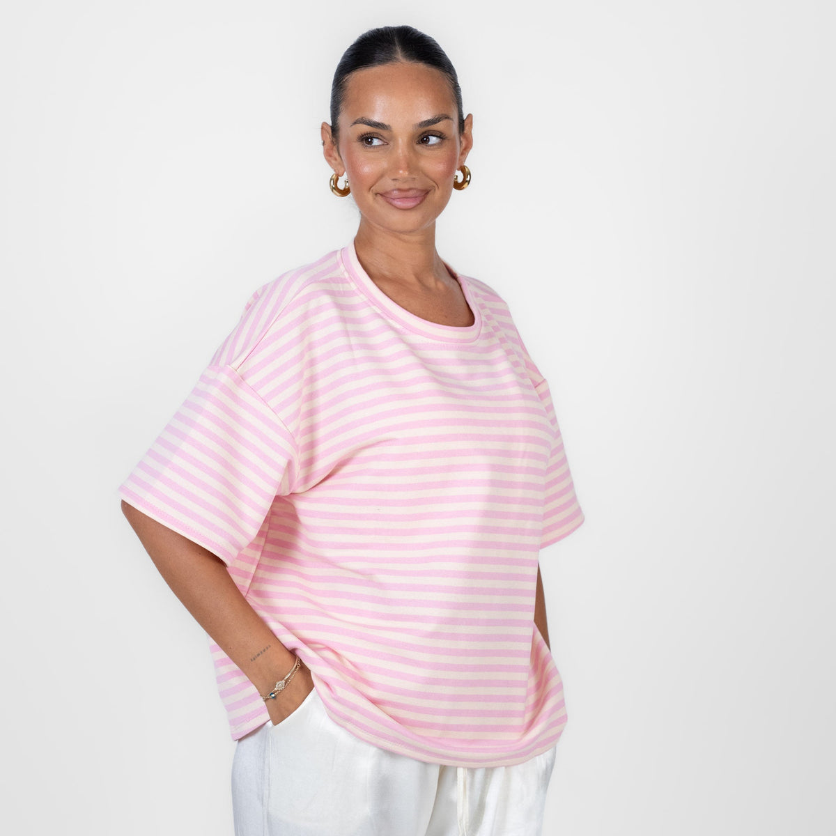 Camiseta Oversize Corazón Abierto Paula