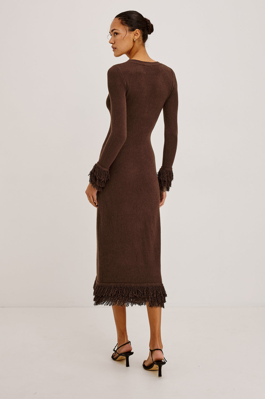 ALEJANDRA DRESS - ESPRESSO