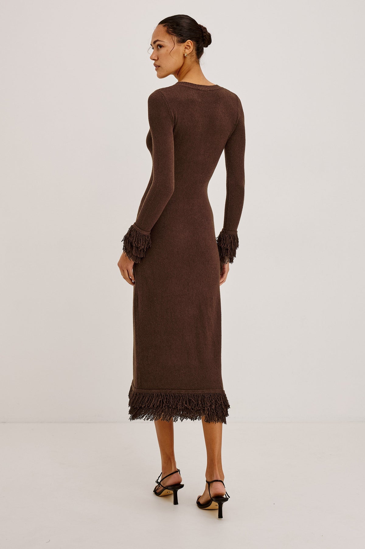 ALEJANDRA DRESS - ESPRESSO