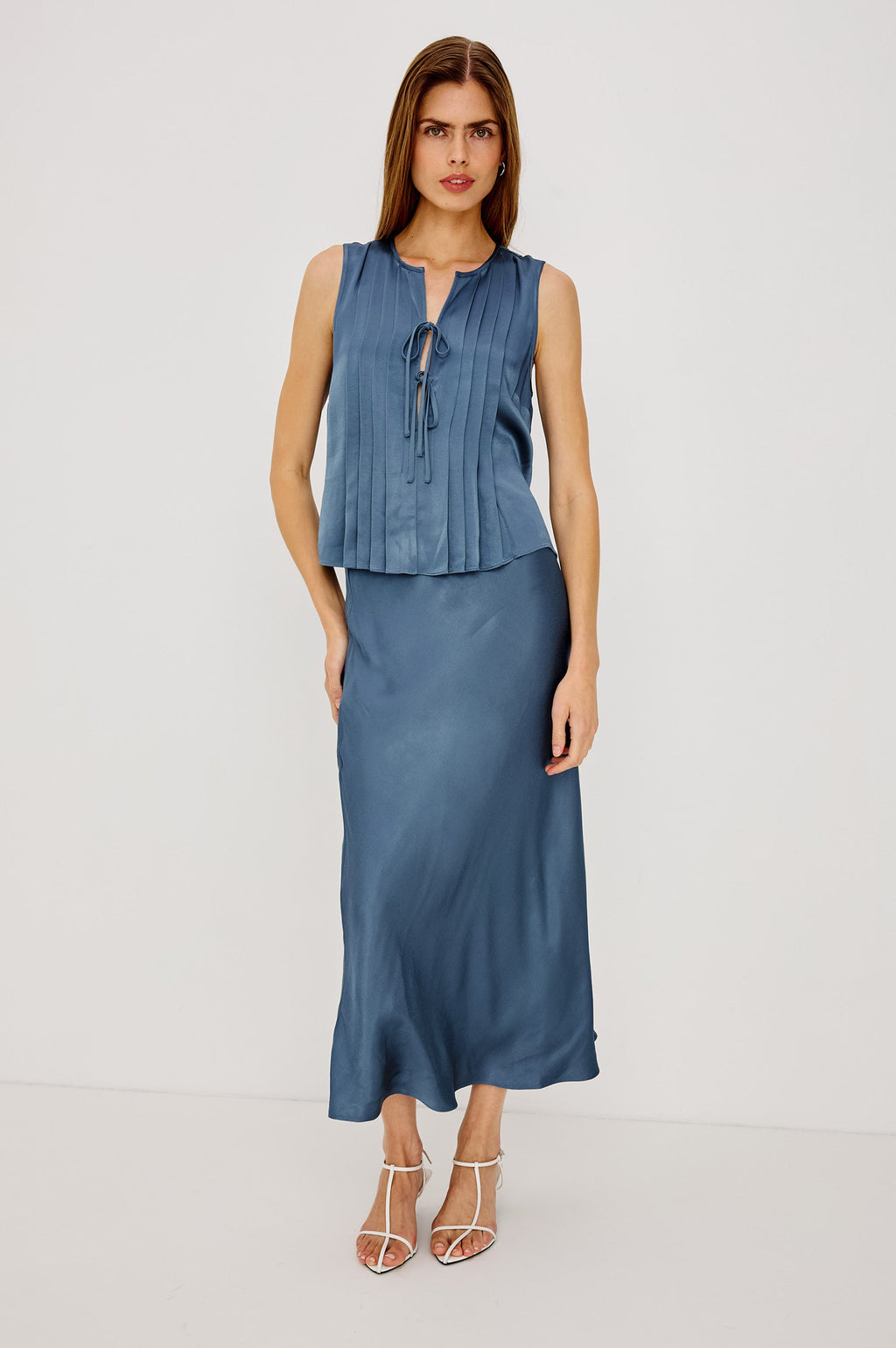 ANYA SKIRT - ATLANTIC