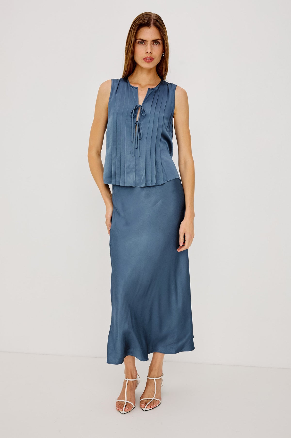 ANYA SKIRT - ATLANTIC