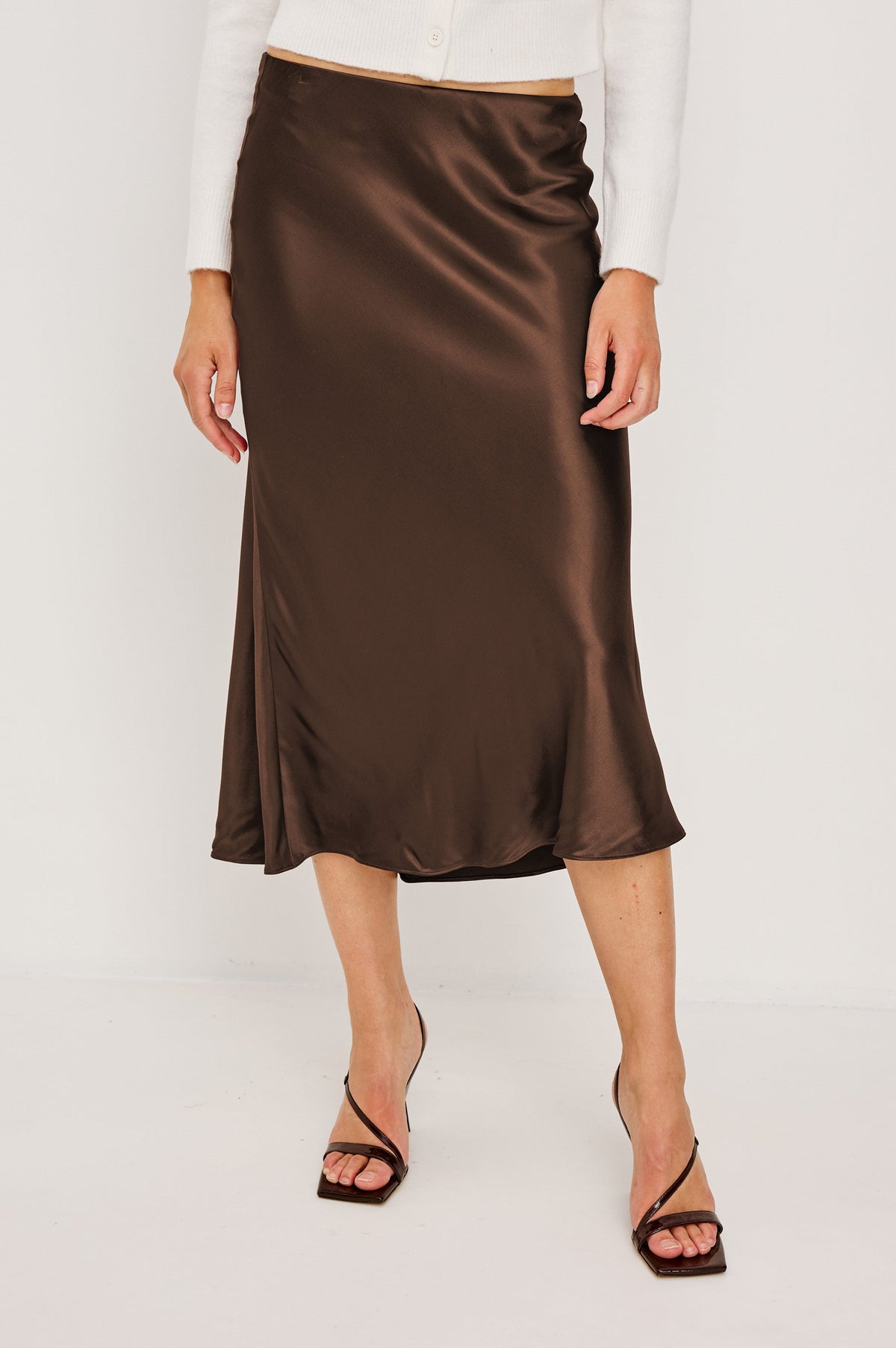 ANYA SKIRT - ESPRESSO
