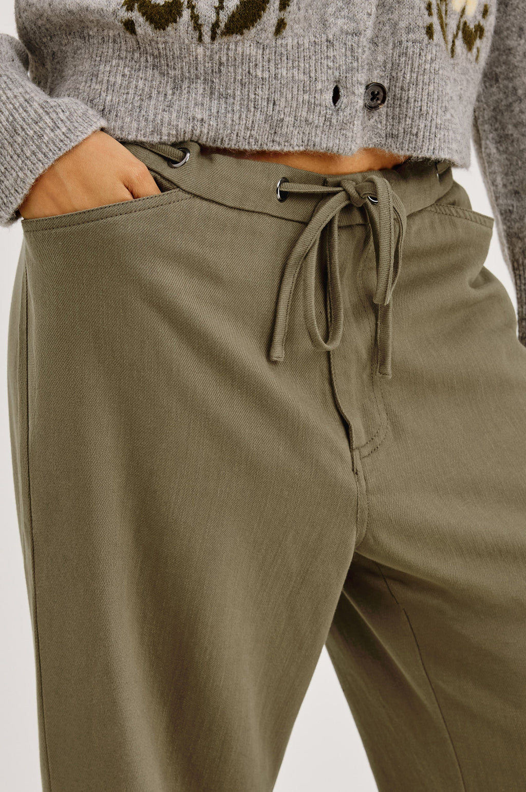 BARRY PANT - OLIVE
