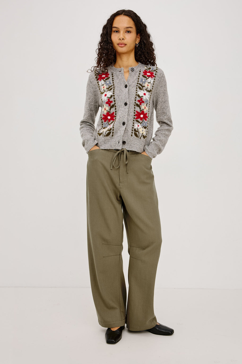 BARRY PANT - OLIVE