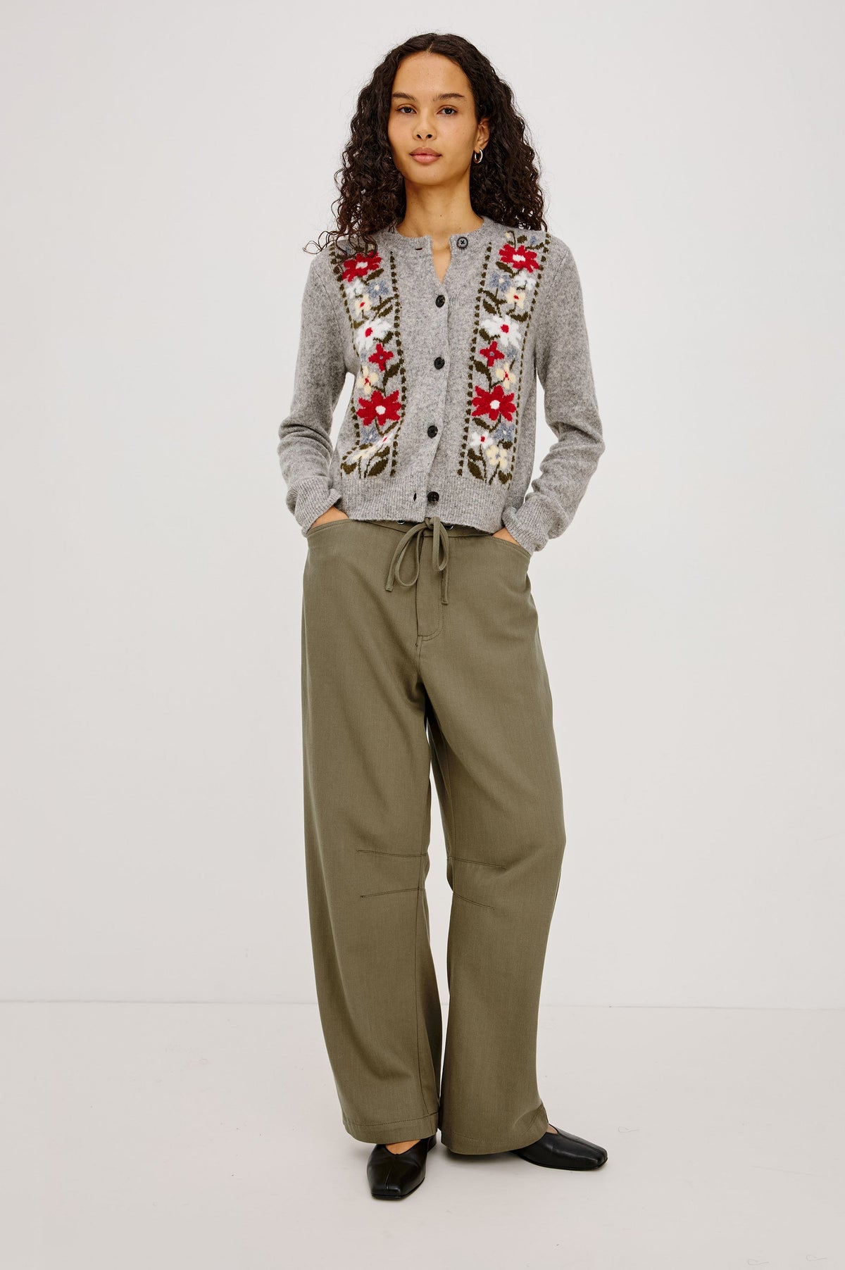 BARRY PANT - OLIVE